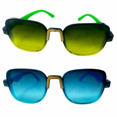 FOREVER 99 Kids Boy and Girls sunglasses U V protected children's polarized goggles combo pack of 2 upto 12 year to fit