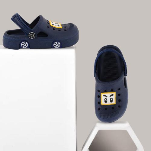 SMARTOTS Dailywear Unique & Stylish Car Model Casual Clogs with Back Strap for Kids