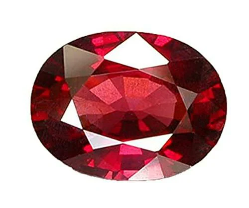 BAGUE Unheated UntreatedRuby Gemstone