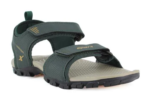 SPARX Green Sandals SS-561 For Men