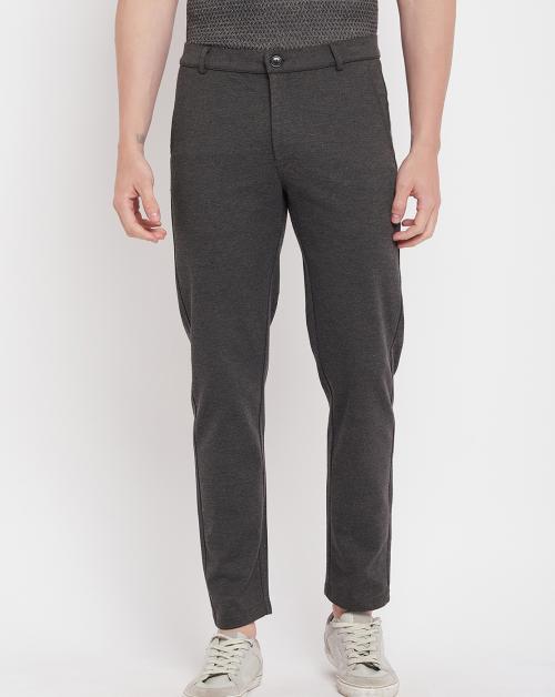 Hang N Hold Men's Solid Casual Trouser has side pocket