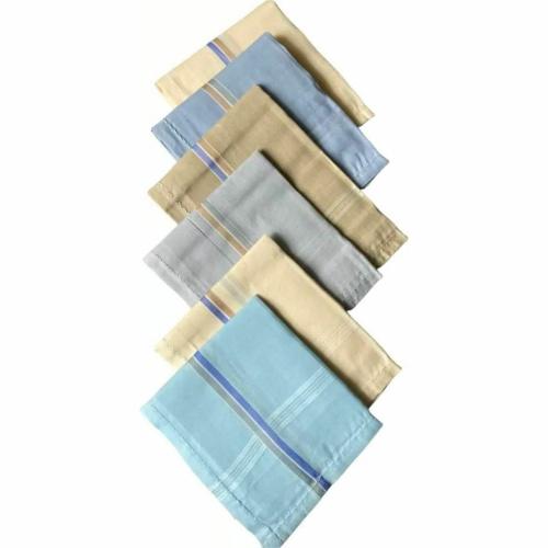 BADLOOK MEN COTTON HANDKERCHIEF MULTICOLOUR SET OF 12 Pieces