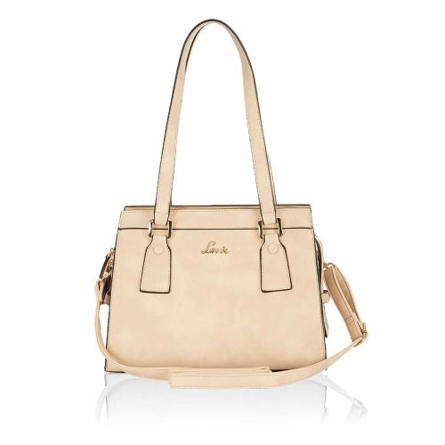 LAVIE FLEMING SM SATCHEL Beige Handbags