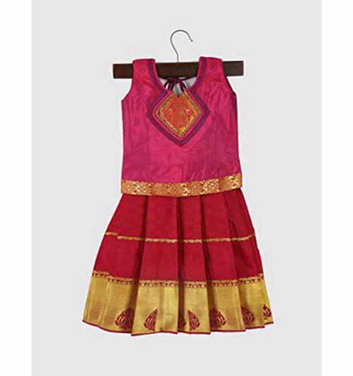 Shivangi Kota Silk Pattu Pavadai (1 Year)