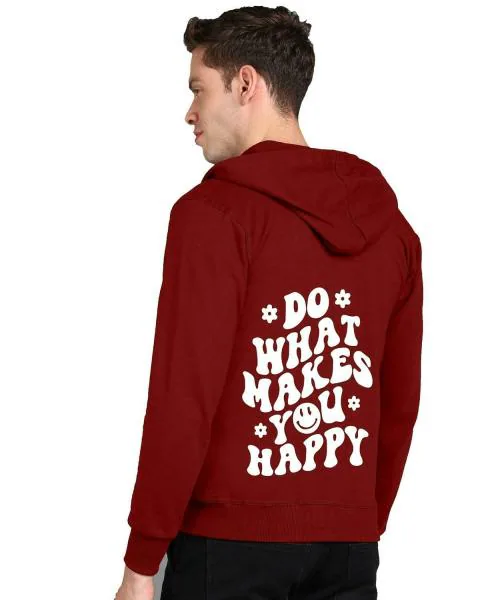 FALTU.CO FALTU.CO Good Things are Coming Back Printed Rich Cotton Winter Wear Hooded Sweatshirt for Men's & Boys- Cotton, Casual, Lightweight, Fashionable, Trendy, Solid Men's Winter Hoodie