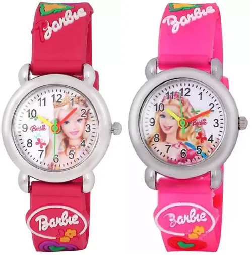 BIZOLO Kids Analog Watch Soft Strap and Best Birthday Gift Return Kids Watch For Girls
