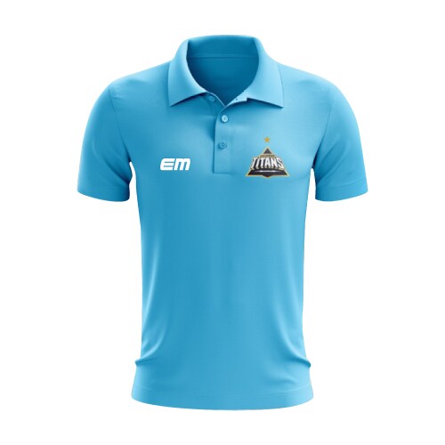 GT Club sky blue polo Tshirt by EXQUISTEM
