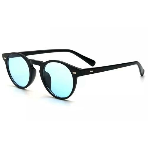 ELEGANTE UV Protected Round Transparent Sunglasses For Men