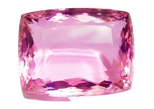 Feel Touch Mart Lab Certified Original 10 Carat Rose Quartz Stone Amazing 11 Ratti Beautiful Cushion Shape Unheated & Untreated Natural Gulbai sphatik Rashi Ratan by