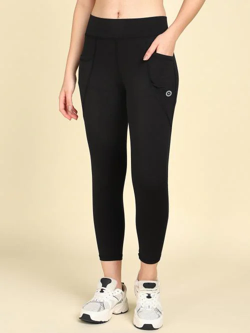 Barbora Solid Women Black Tights