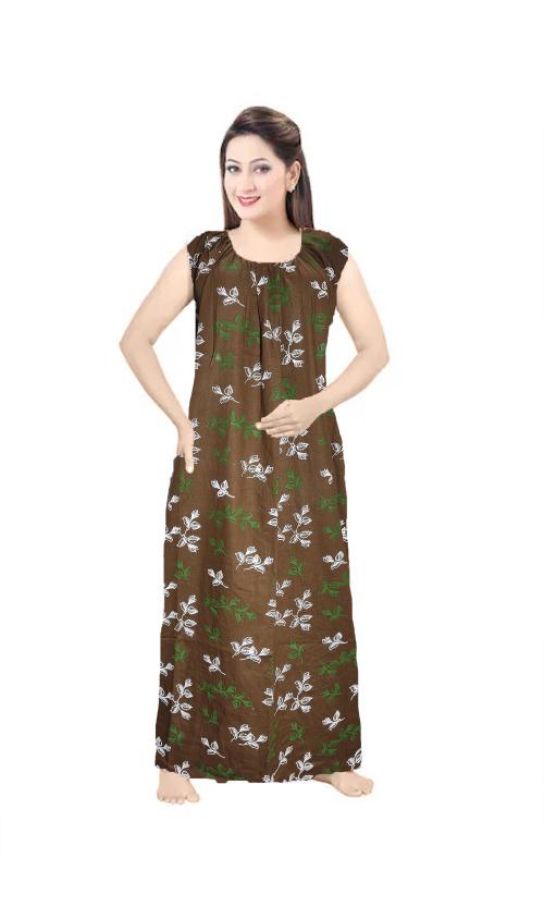 PAGLU WOMENS COTTON NIGHTY