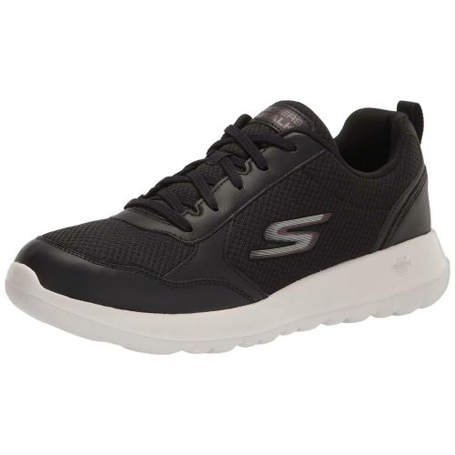 Skechers Men's GO Walk MAX Painted Sky Black/White Walking Shoes
