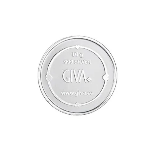 Giva Sterling Silver 10 Grams Congratulations Love Coin