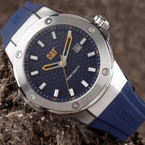 CAT Navigo X Date Analog Blue Round Dial Men's Watch - AA.141.26.626