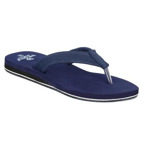 DR STTEP Men's Blue Synthetic Eva Insole Outdoor Slip-on Slippers
