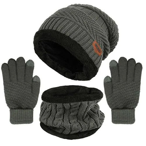 The beged Yoklili Unisex Grey Skullies & Beanies