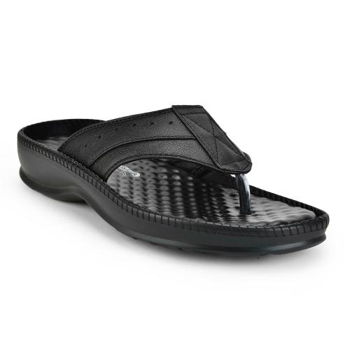 liberty coolers men's black slippers