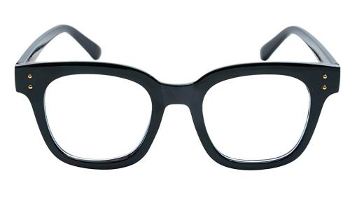 Soigne Oversized And Square Black Spectacle Lens Frame For Men, Women, Boys And Girls