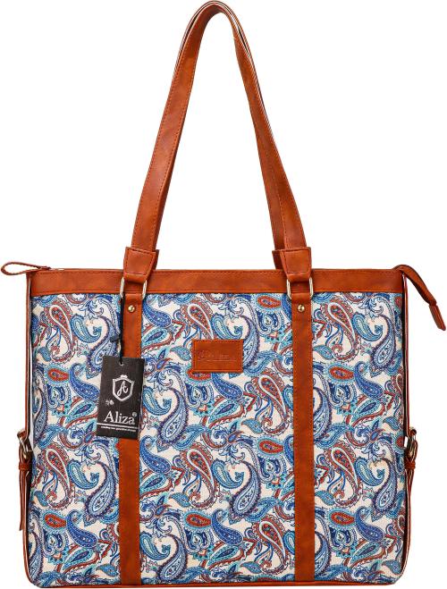 Aliza Blue Fabric For Handbags & Clutches