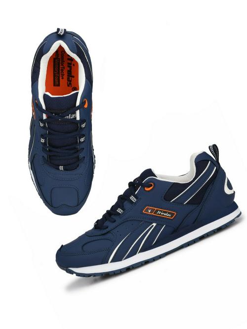 Hirolas Multi Sport Shock Absorbing Walking Running Fitness Athletic Training Gym Sneaker Shoes - Blue