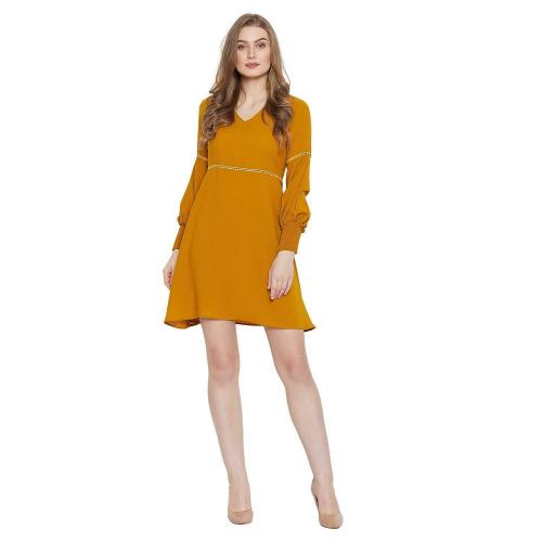 PANIT Women Yellow Dresses