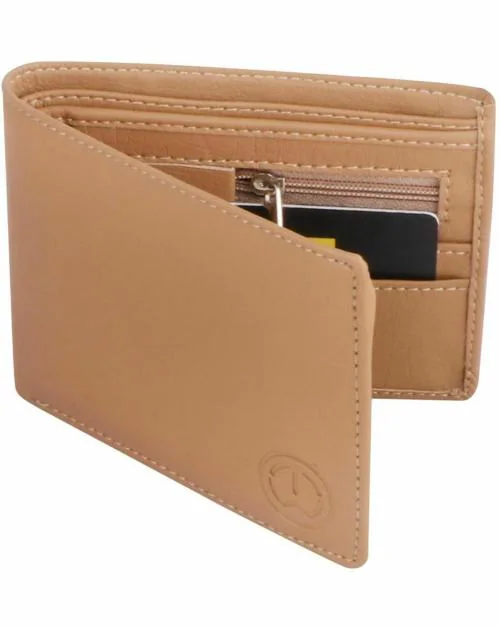 TnW Beige Artificial Leather Wallet - Mini