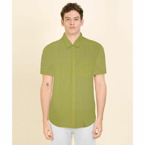 Chiyu Khadi Cotton Shirts (Yellow)