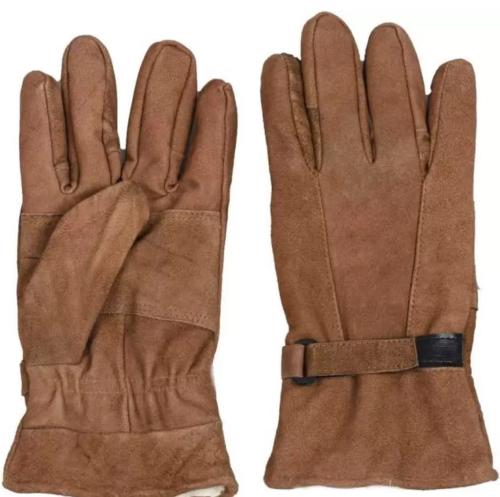 SIDEWOK Men Brown Solid Warm Winter Gloves (SDWK-LG-06)
