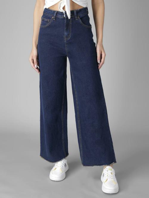 Buy Kotty Women Blue Solid Denim Jeans Online at Best Prices in India
