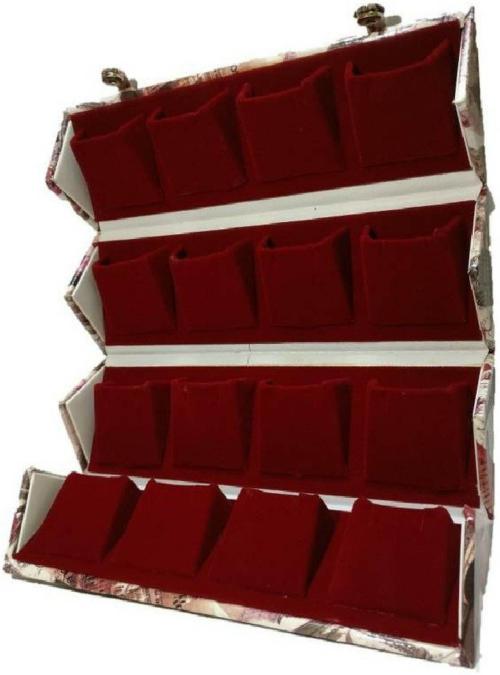 Buy Addyz Wood Printed Pink Vanity Box Online at Best Prices in India