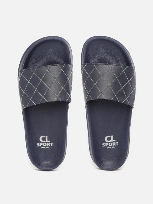 CL Sports Navy Blue Flip flops for Women