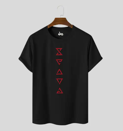 DE TEES MENS PRINTED TSHIRT 180GSM