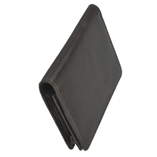 RASHIDI Beautiful Men Artificial Leather, Plastic, Canvas, Fabric Wallet / Cardholder (Black, 5 Card Slots)