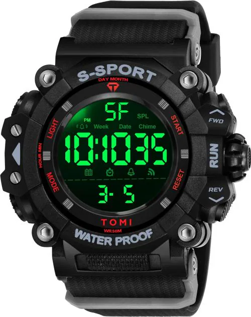 Tomi digital watch - for men (TM-9106)