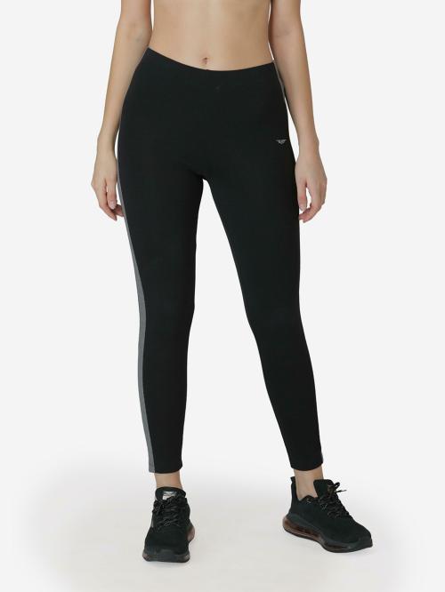 Red Tape Black Active Wear Leggings