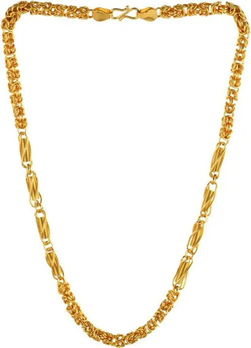 Goldnera Gold-Plated Brass Chain for Boys