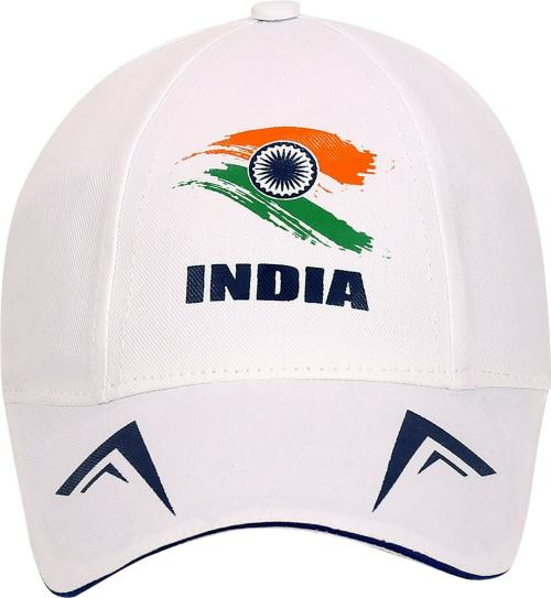 SPIDER BULL White Cotton Sports and Regular Cap (Free Size)