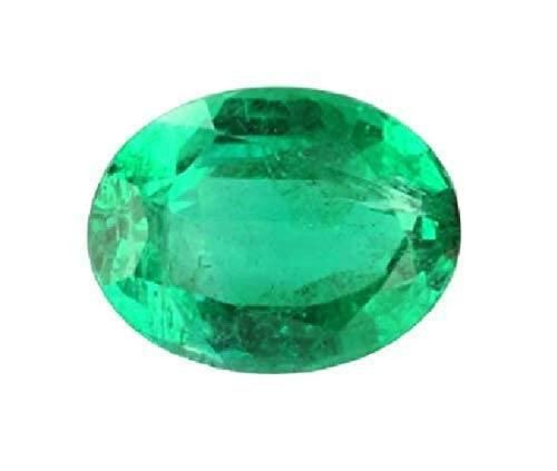 Retrend Design 5.50 Carat Non Precious Metal Zambian Emerald Gemstone