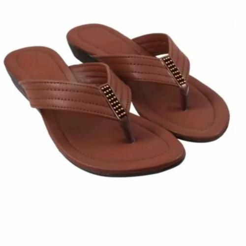 RTC ROYAL TRADING COMPANY Chic Comfort: Step into Style with Our Flat Sandals Collection (sandals-brown-9)