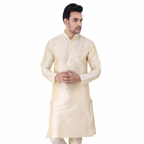 HUZUR Gold Mens Silk Plain Kurta Only l Huzur l Silk Kurta l Slim Fit l Latest Design l Ethnic l Set l Fashion l Kurta set l For Men