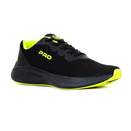 Khadim Pro Black Running Sports Shoes for Men