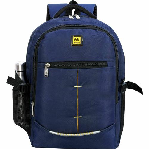 S. B.COLLECTION Dark Blue Polyester Laptop Backpack 35 L