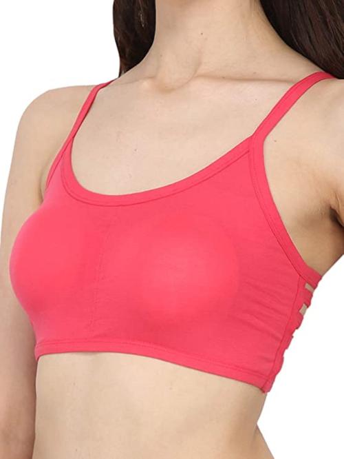 WOMEN'S PEDDED 6 STRAPS BRA ( PACK OF 1 )