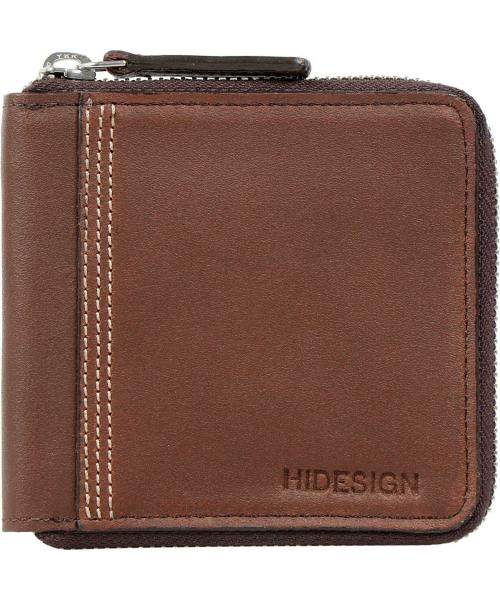 Hidesign Men Brown Leather Wallet