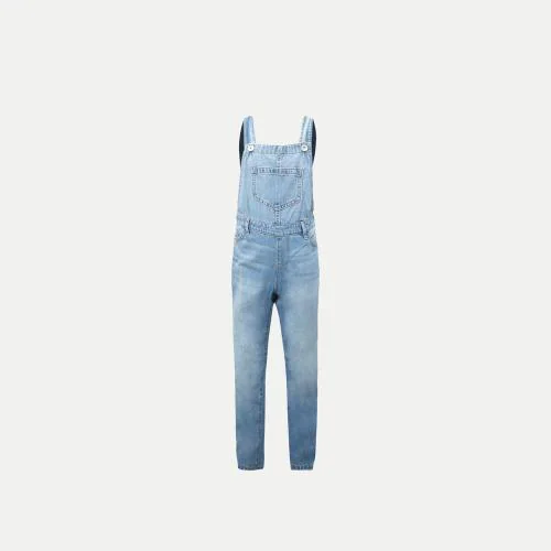 Rad Prix Teen Girls Blue Denim Dungarees