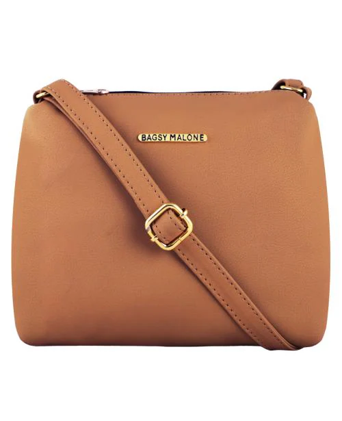 Bagsy Malone Sleek Beige Sling for women