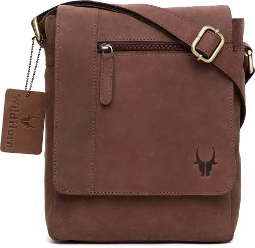 Wildhorn Men Brown Sling Bag
