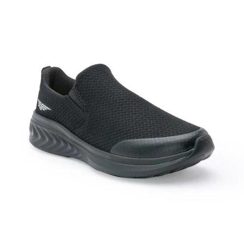 RedTape Men Black Walking Shoes