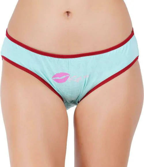 Vaishma Women Multicolor Solid Pure Cotton Panty