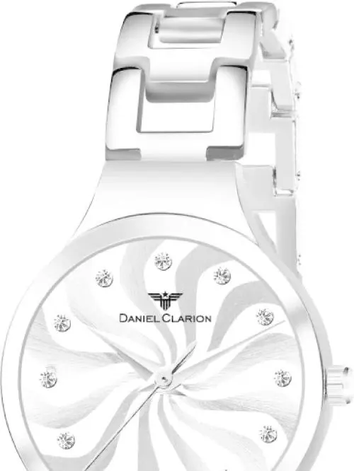 Premium Silver Analog Watch - For Girls DC-0016-SILVER